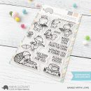 Mama Elephant, clear stamp, Baked With Love