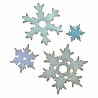 SIZZIX Bigz L Die - Stacked Snowflakes, Tim Holtz - 660052