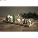 Deko-Tannenbaum beschneit, 5cm, gr&uuml;n, 8 St&uuml;ck