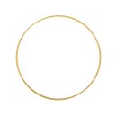 Metallringe beschichtet, 20cm &oslash; gold, 1 St&uuml;ck
