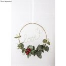 Metallringe beschichtet, 20cm &oslash; gold, 1 St&uuml;ck