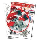 papier + ideen: Quilling Template, Santas Cat & Mouse