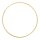 Metallringe beschichtet, 25cm ø gold, 1 Stück
