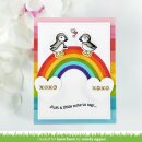 Lawn Fawn, clear stamp, love poems