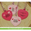Lawn Fawn, clear stamp, love poems
