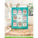 Lawn Fawn, clear stamp, love poems