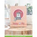Lawn Fawn, clear stamp, love poems