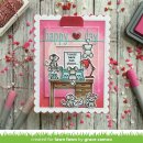 Lawn Fawn, clear stamp, love poems