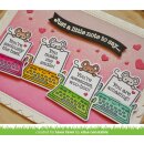 Lawn Fawn, clear stamp, love poems