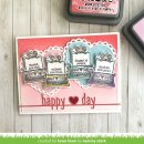 Lawn Fawn, clear stamp, love poems