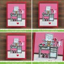 Lawn Fawn, clear stamp, love poems