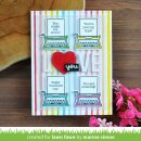 Lawn Fawn, clear stamp, love poems