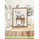 Lawn Fawn, clear stamp, love poems