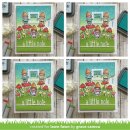 Lawn Fawn, clear stamp, love poems