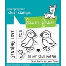 Lawn Fawn, clear stamp, stud puffin