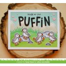 Lawn Fawn, clear stamp, stud puffin
