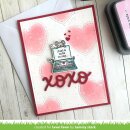 Lawn Fawn, lawn cuts/ Stanzschablone, just stitching hearts