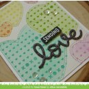 Lawn Fawn, lawn cuts/ Stanzschablone, just stitching hearts