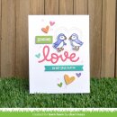 Lawn Fawn, lawn cuts/ Stanzschablone, just stitching hearts