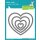 Lawn Fawn, lawn cuts/ Stanzschablone, just stitching hearts