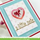 Lawn Fawn, lawn cuts/ Stanzschablone, a little note line border