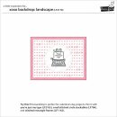 Lawn Fawn, lawn cuts/ Stanzschablone, XOXO backdrop:...