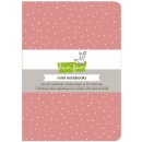 Lawn Fawn, perfectly pink - mini notebooks