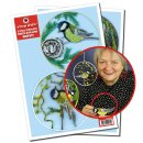 papier + ideen: Quilling Template, Kohlmeisen Extra Template