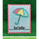 Lawn Fawn, lawn cuts/ Stanzschablone, feel better line border