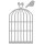 Rayher Stanzschablone: Vogelkäfig, 1,4x1,9cm + 7,6x4,5cm, 2 Teile