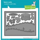 Lawn Fawn, lawn cuts/ Stanzschablone, meadow backdrop:...