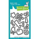 Lawn Fawn, lawn cuts/ Stanzschablone, super star