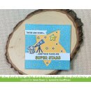 Lawn Fawn, clear stamp, super star