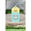 Lawn Fawn, clear stamp, say what? spring critters
