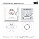 Lawn Fawn, clear stamp, reveal wheel circle sentiments