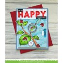 Lawn Fawn, clear stamp, hey lady