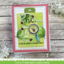 Lawn Fawn, clear stamp, hey lady