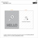 Lawn Fawn, clear stamp, hey lady