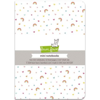 Lawn Fawn, hello sunshine remix - mini notebooks