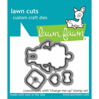 Lawn Fawn, lawn cuts/ Stanzschablone, charge me up