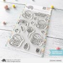 Mama Elephant, clear stamp, Zodiac Snake