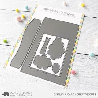 Mama Elephant, Creative Cuts/ Stanzschablone, Display a Card