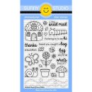 Sunny Studio Stamps, clear stamp, Backyard Bugs