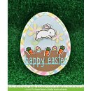Lawn Fawn, lawn cuts/ Stanzschablone, stitched garden border