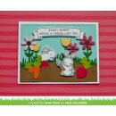 Lawn Fawn, lawn cuts/ Stanzschablone, stitched garden border