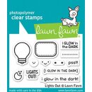 Lawn Fawn, clear stamp, lights out