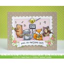 Lawn Fawn, clear stamp, critter concert