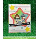 Lawn Fawn, clear stamp, screen time