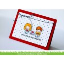 Lawn Fawn, clear stamp, screen time