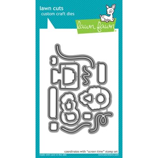 Lawn Fawn, lawn cuts/ Stanzschablone, screen time